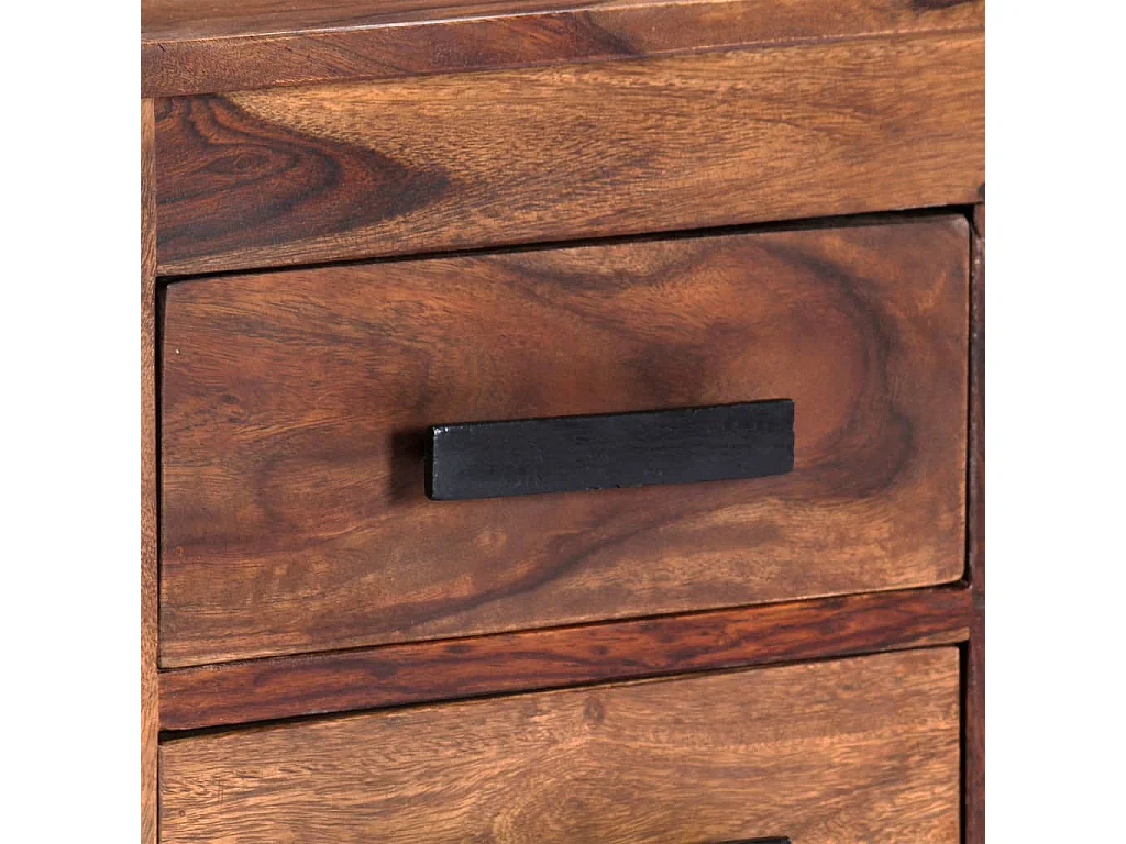 Meuble télé tv bois marron 110 x 30 x 40 cm 2502278