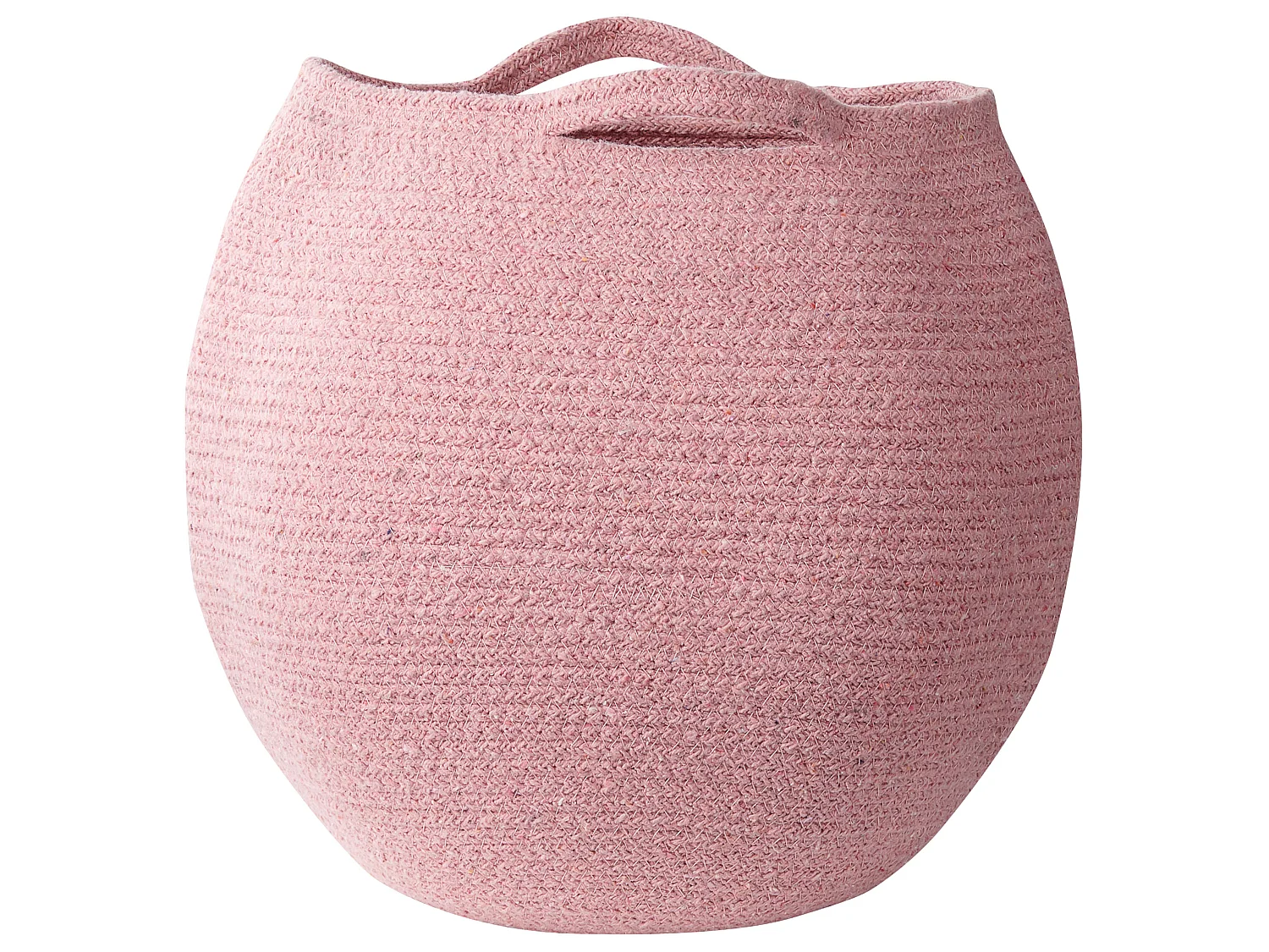 Lot de 2 paniers PANJGUR Coton Rose