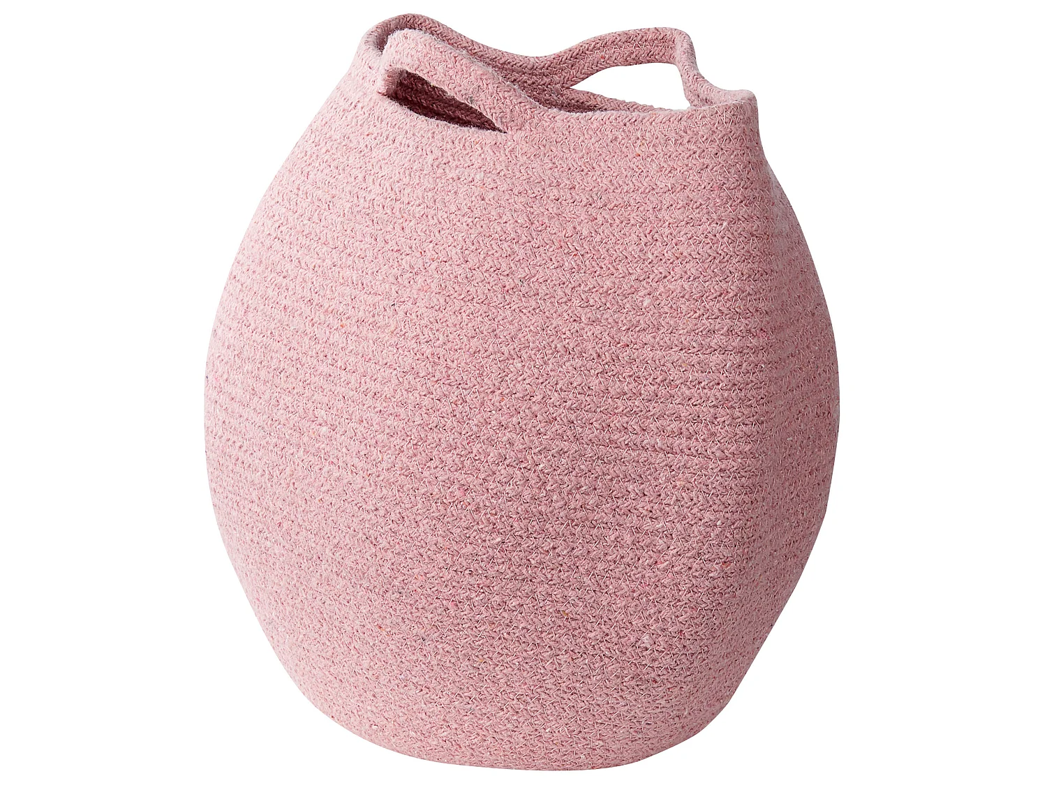Lot de 2 paniers PANJGUR Coton Rose