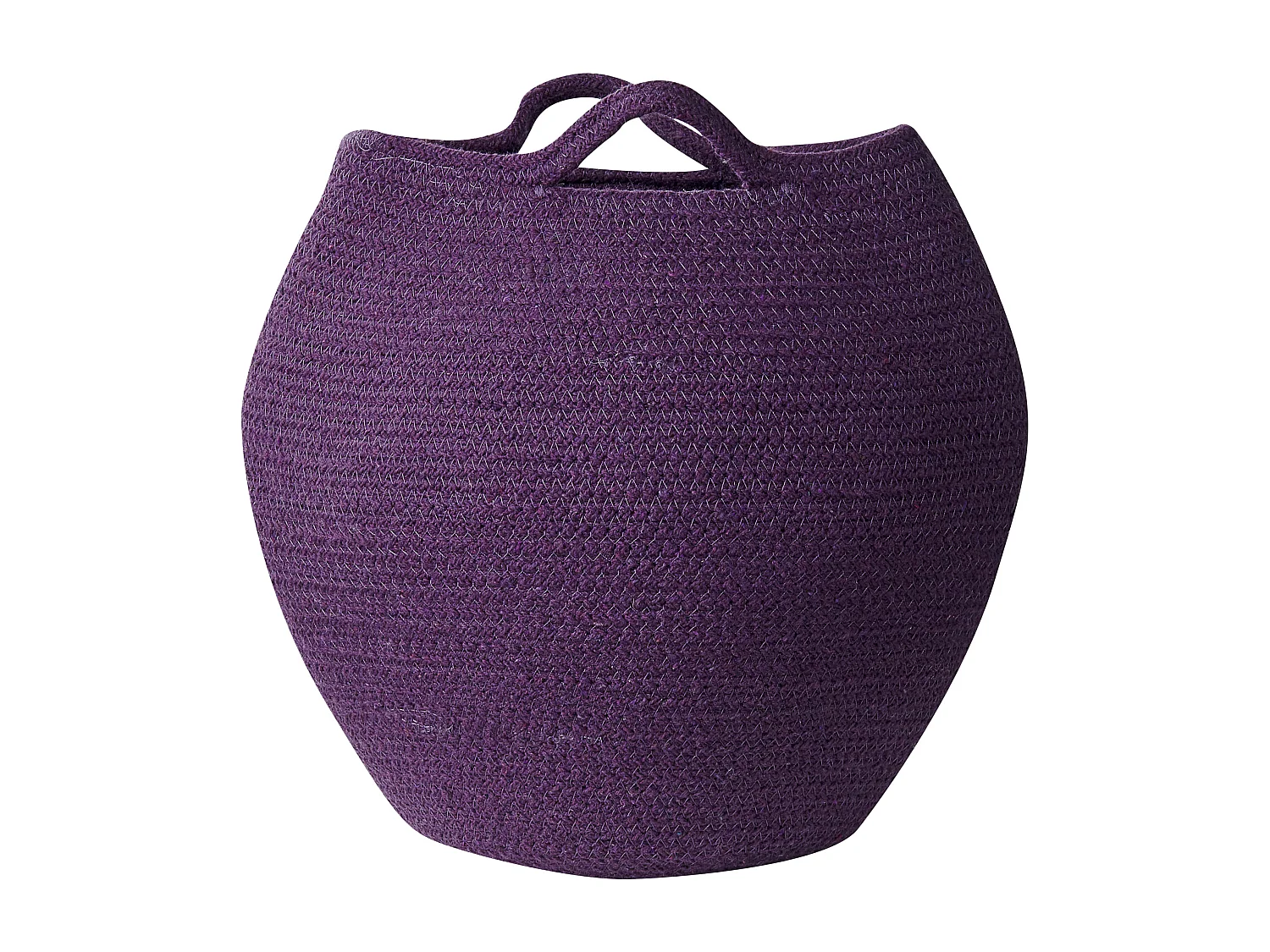 Lot de 2 paniers PANJGUR Coton Pourpre