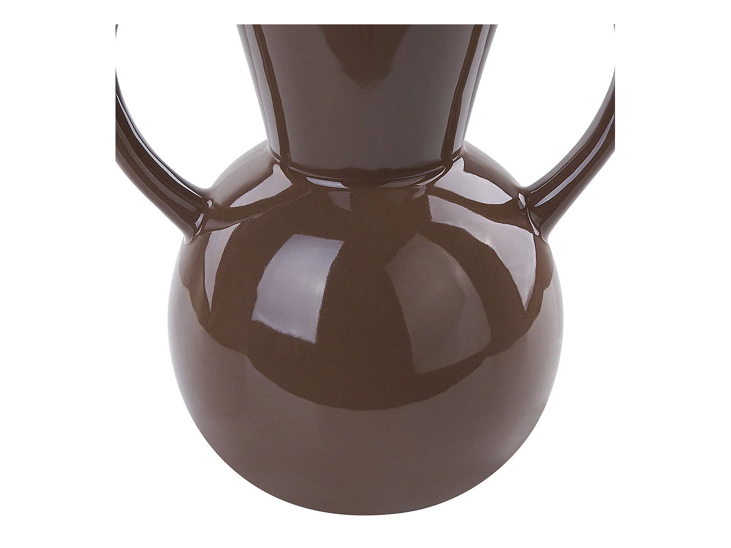 Vase à fleurs ORESTIADA Céramique 19 cm Marron