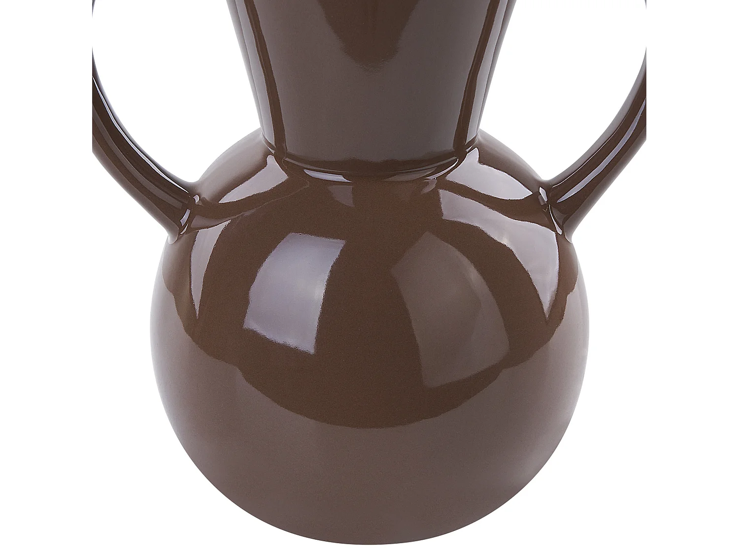 Vase à fleurs ORESTIADA Céramique 19 cm Marron