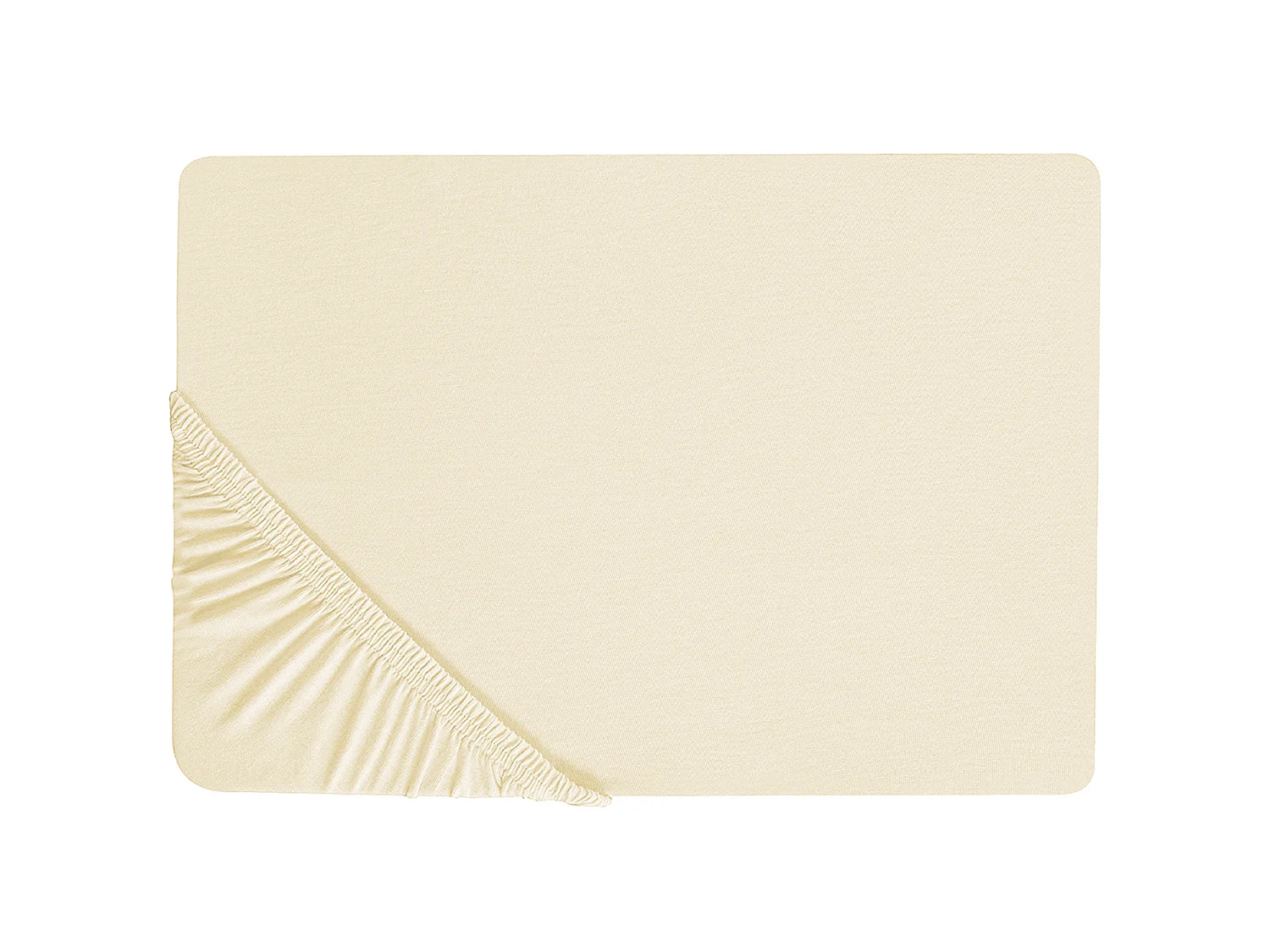 Lençol-capa JANBU Algodão 200 x 200 cm Creme