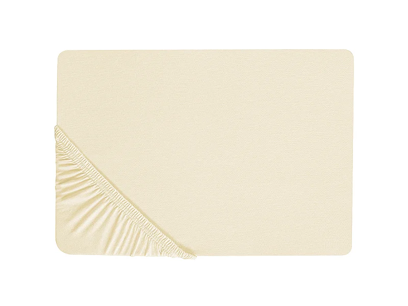 Lençol-capa JANBU Algodão 200 x 200 cm Creme