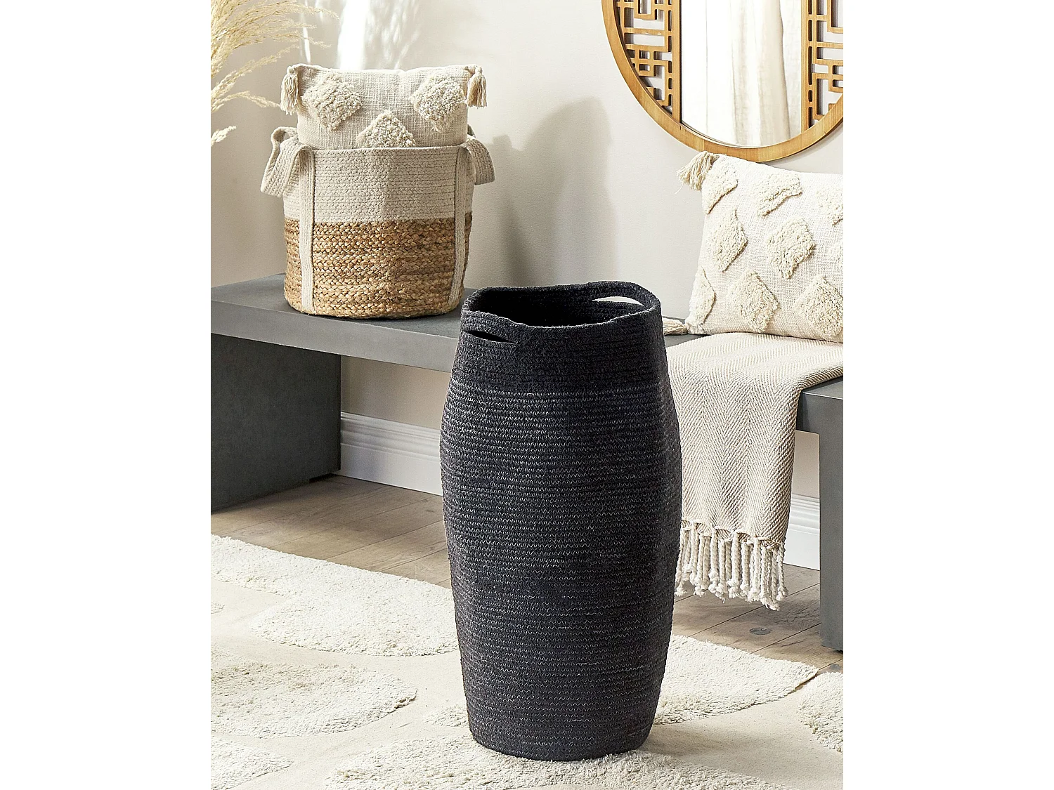 Panier ARRAH Coton Noir