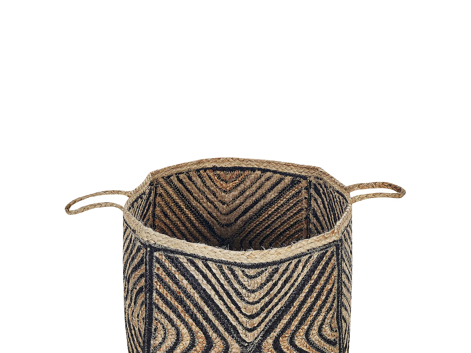 Cesta KOLHAPUR Yute Negro