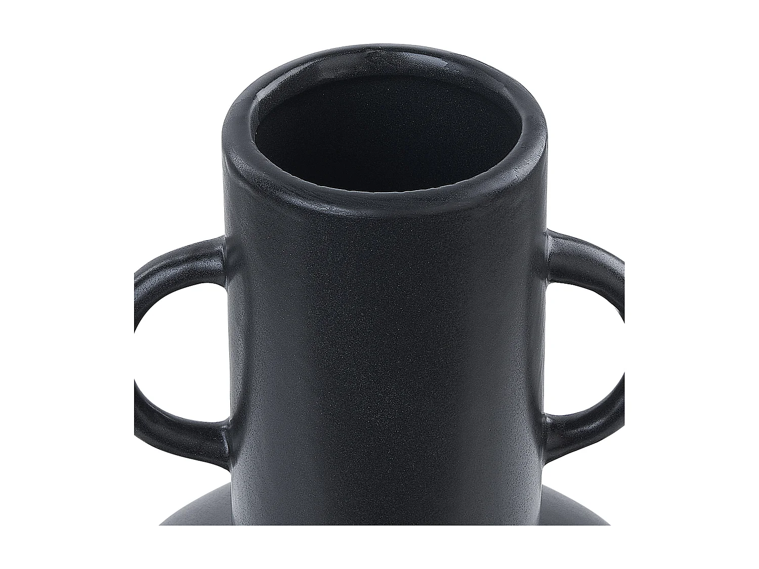Vaso da fiori PEREA Ceramica 26 cm Nero