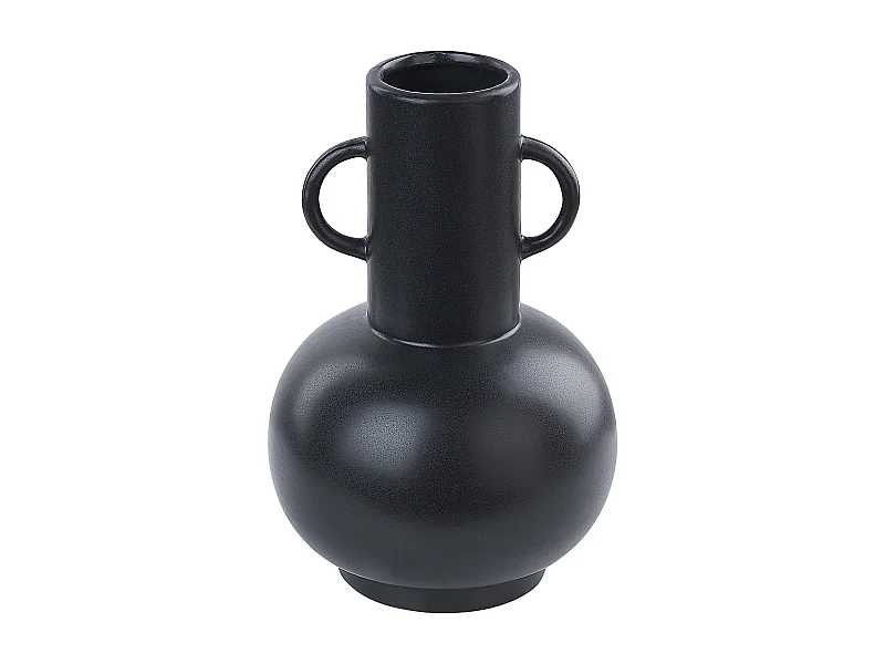 Vase à fleurs PEREA Céramique 26 cm Noir