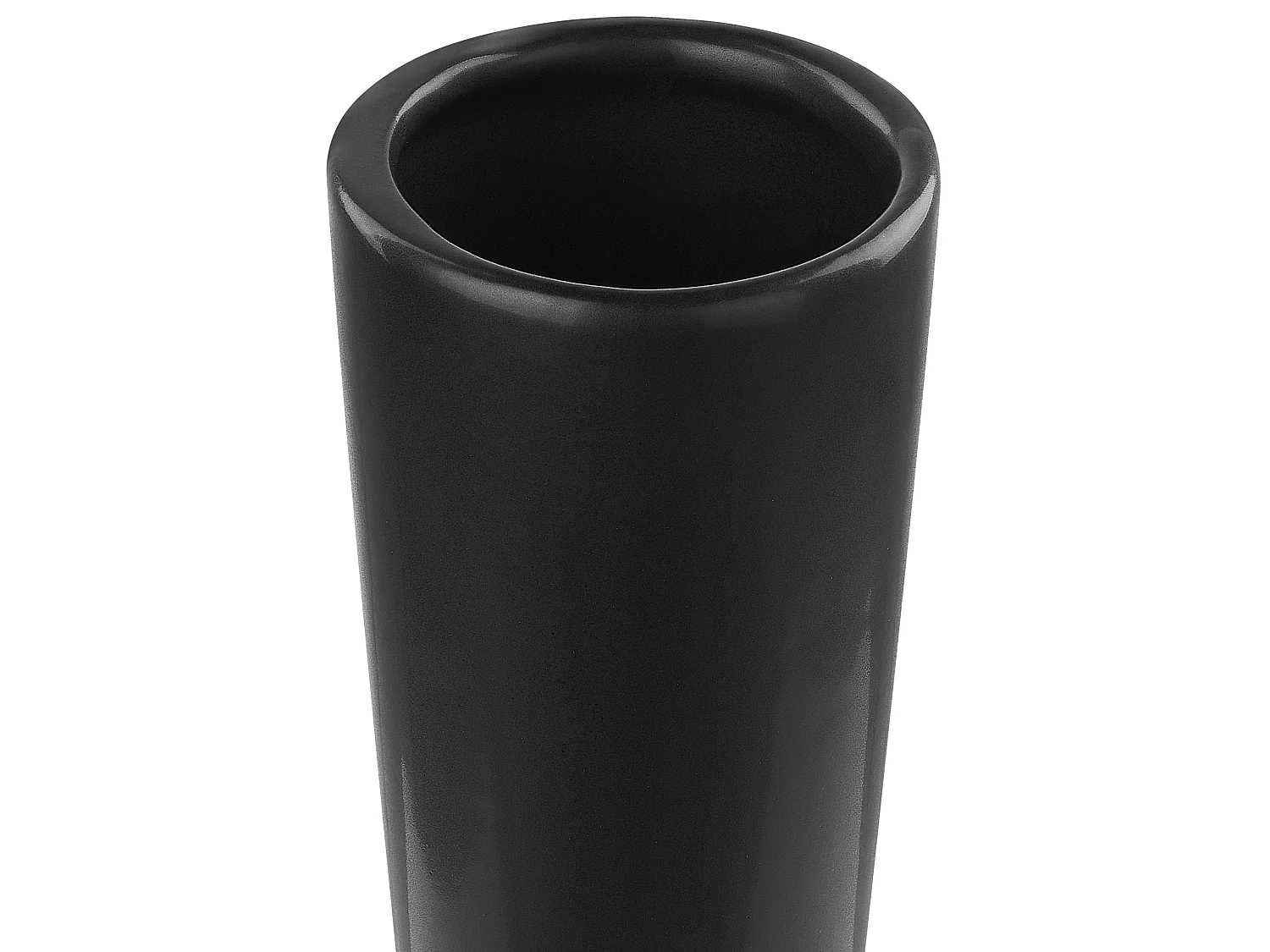 Vase à fleurs PEANIA Céramique 30 cm Noir