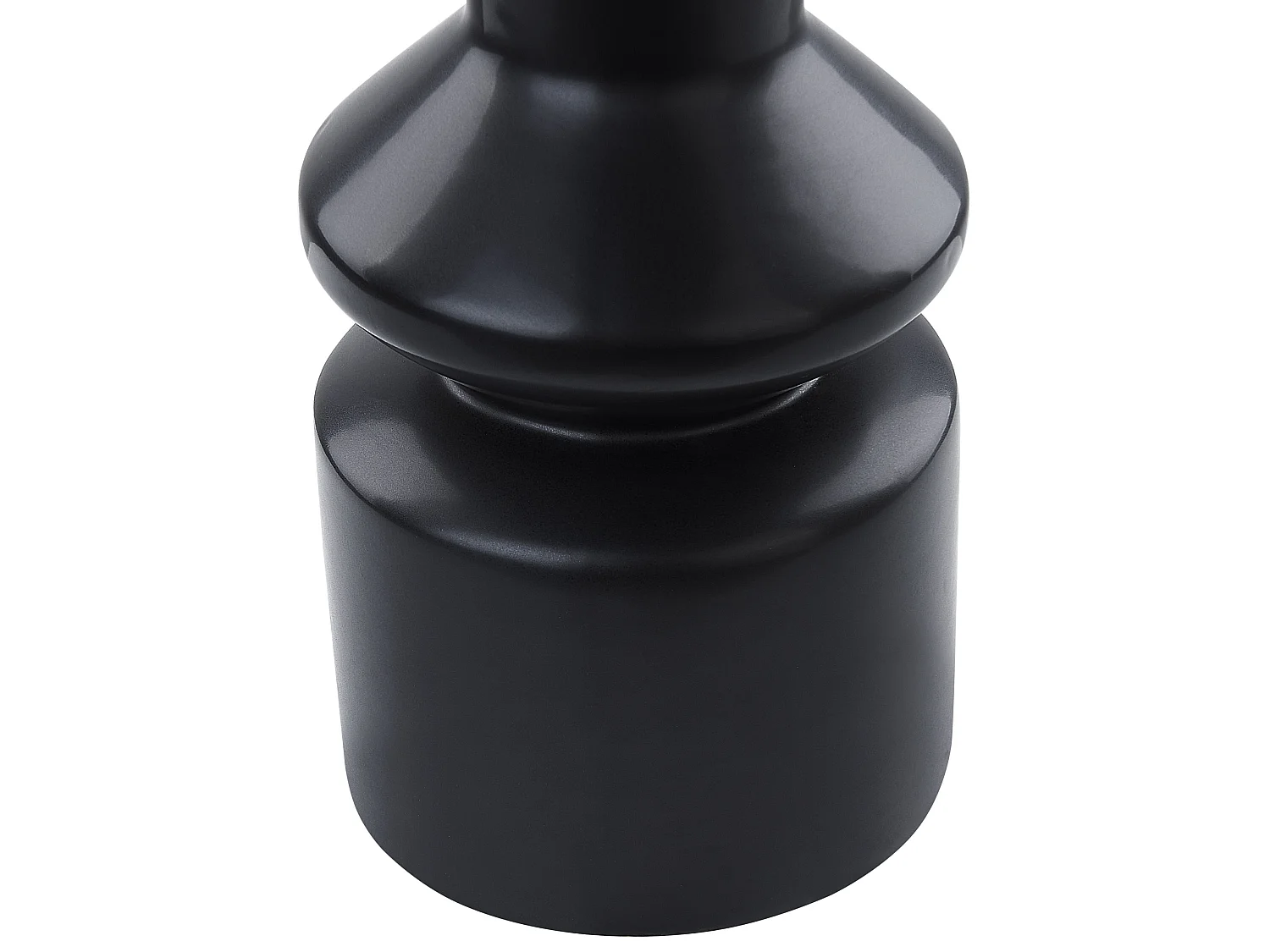 Vase à fleurs PEANIA Céramique 30 cm Noir