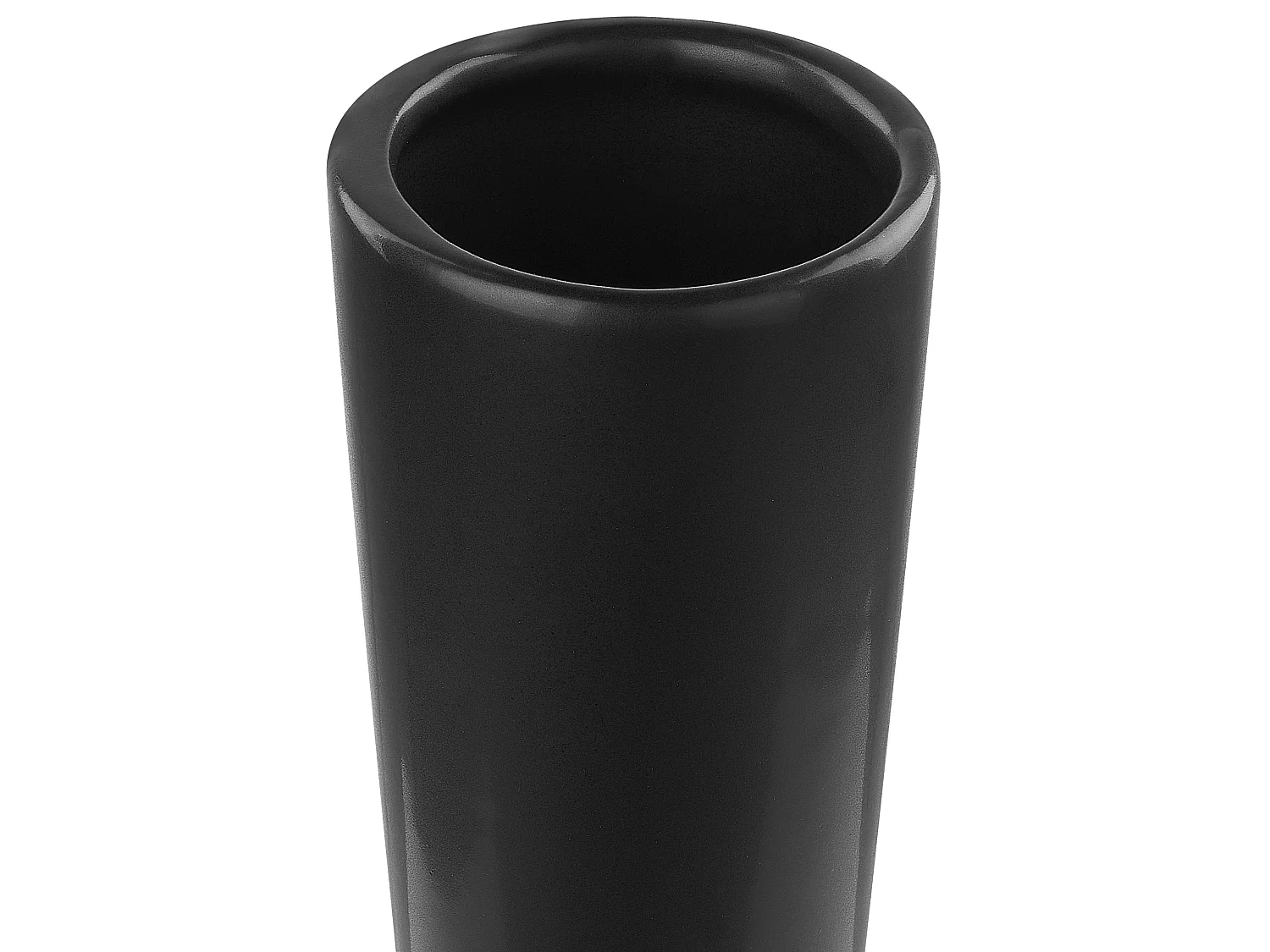 Vase à fleurs PEANIA Céramique 30 cm Noir