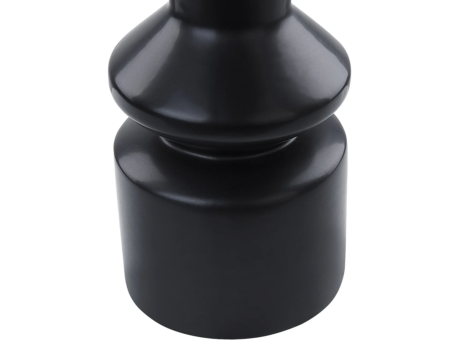 Vase à fleurs PEANIA Céramique 30 cm Noir