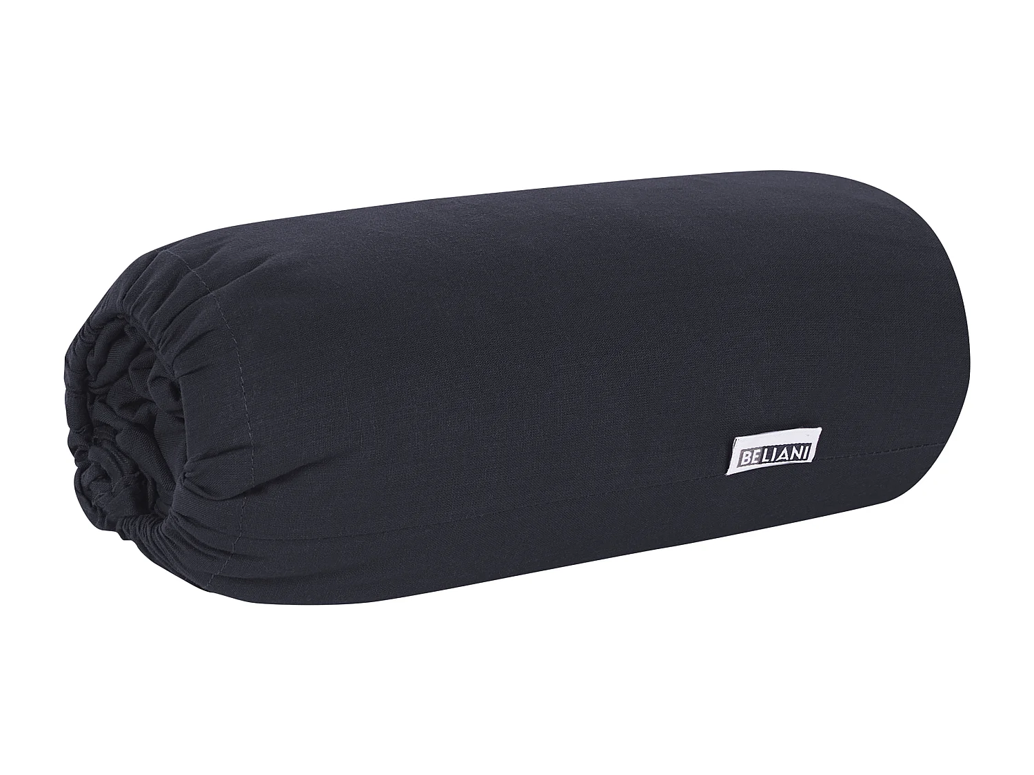 Drap housse JANBU Coton 180 x 200 cm Noir