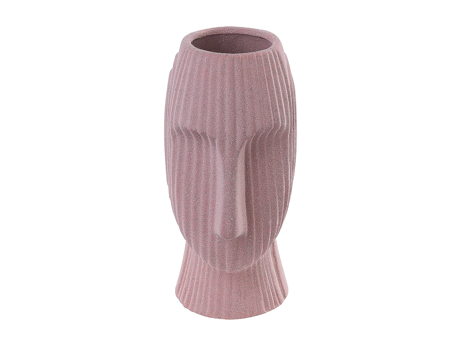 Bloemenvaas PALLINI Steengoed 24 cm Perzik