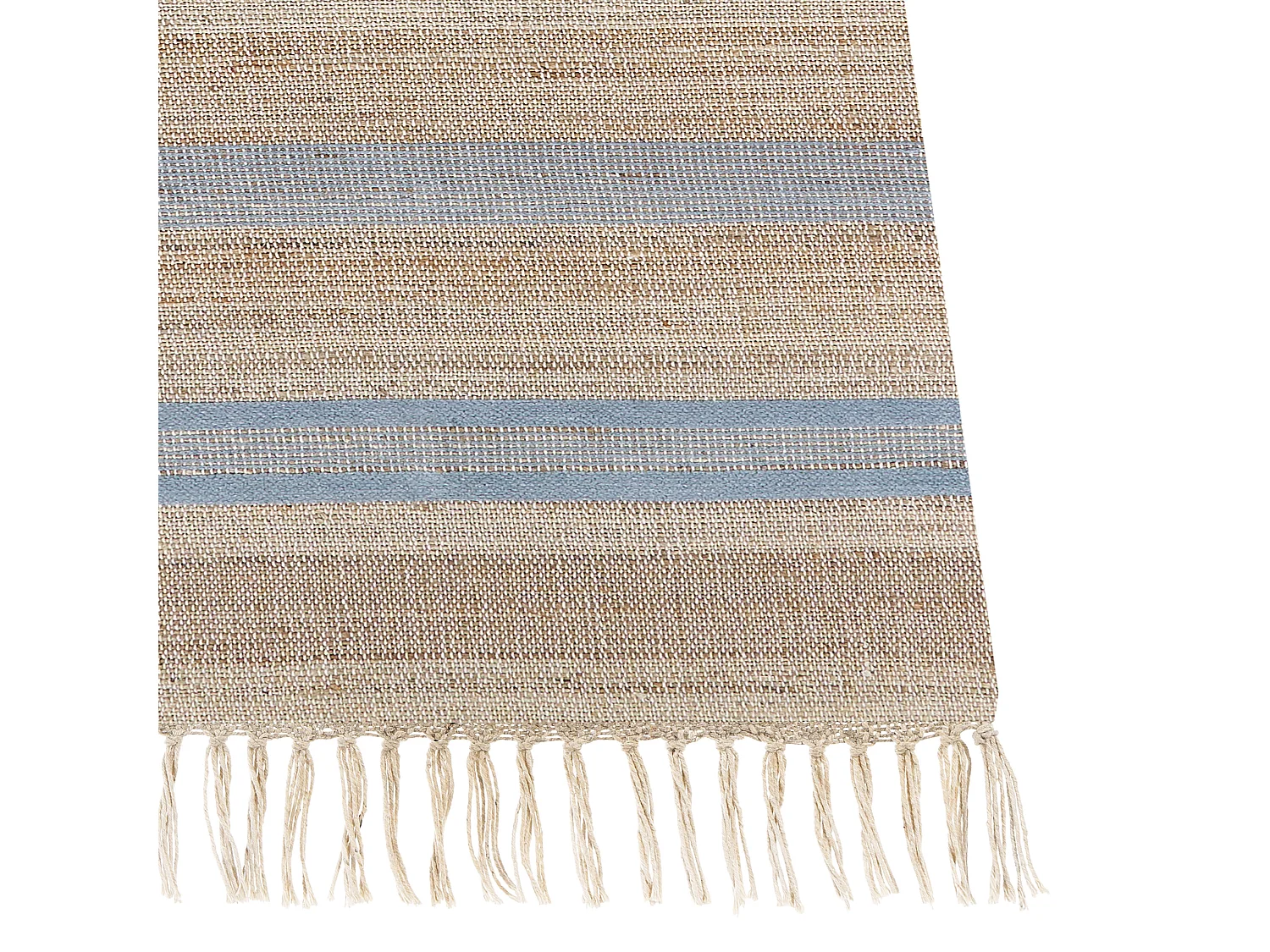 Tapis TALPUR 160 x 230 cm Jute Bleu clair