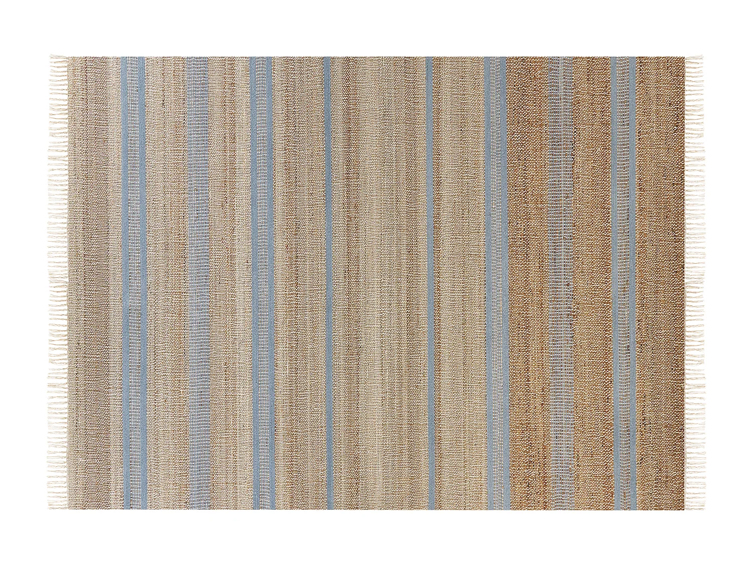Tapis TALPUR 160 x 230 cm Jute Bleu clair