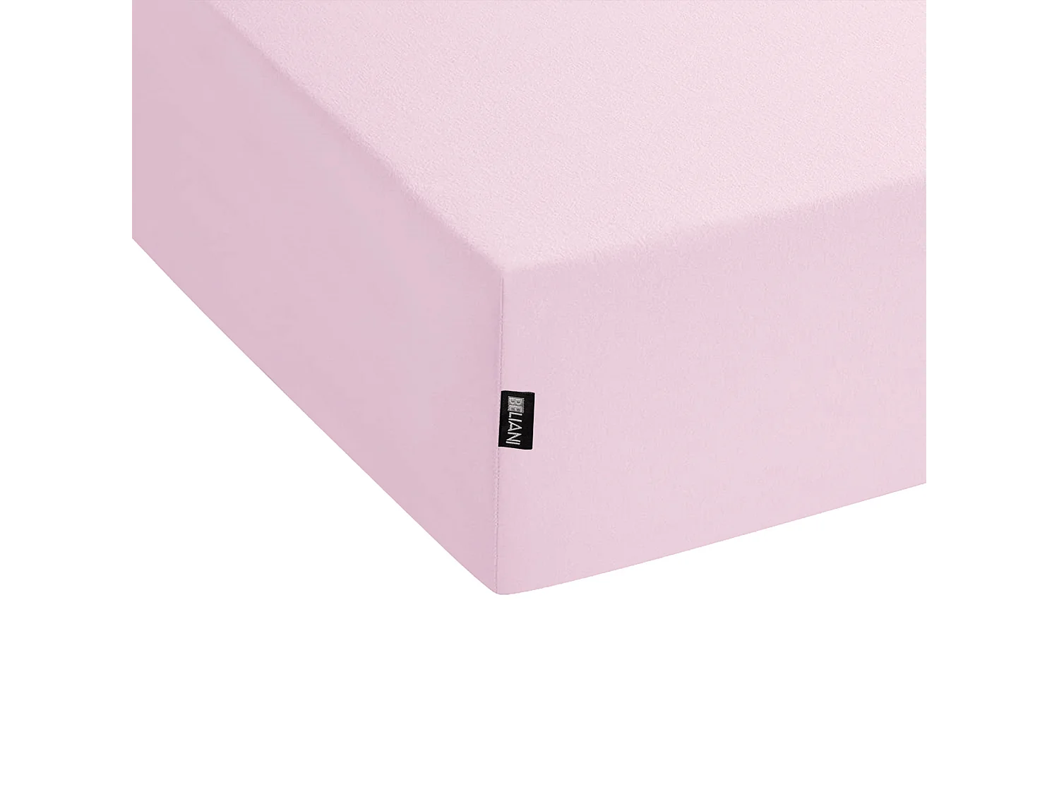 Drap housse JANBU Coton 140 x 200 cm Rose pastel