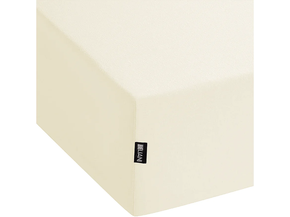 Hoeslaken JANBU Katoen 180 x 200 cm Beige