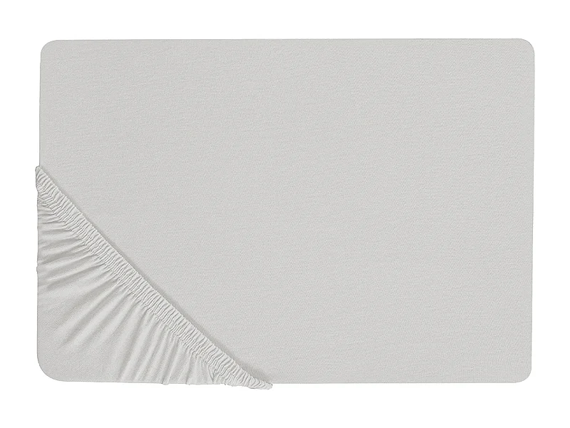 Lenzuolo Con Angoli Singolo Cotone Egiziano 200 Fili - Bianco, Profondità 46 Cm, Percalle Traspirante