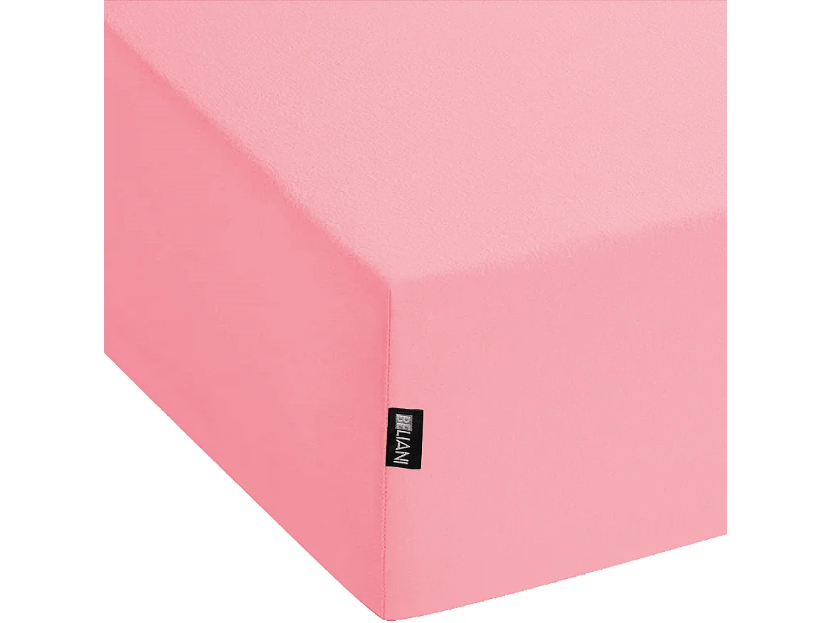 Lençol-capa JANBU Algodão 90 x 200 cm Coral