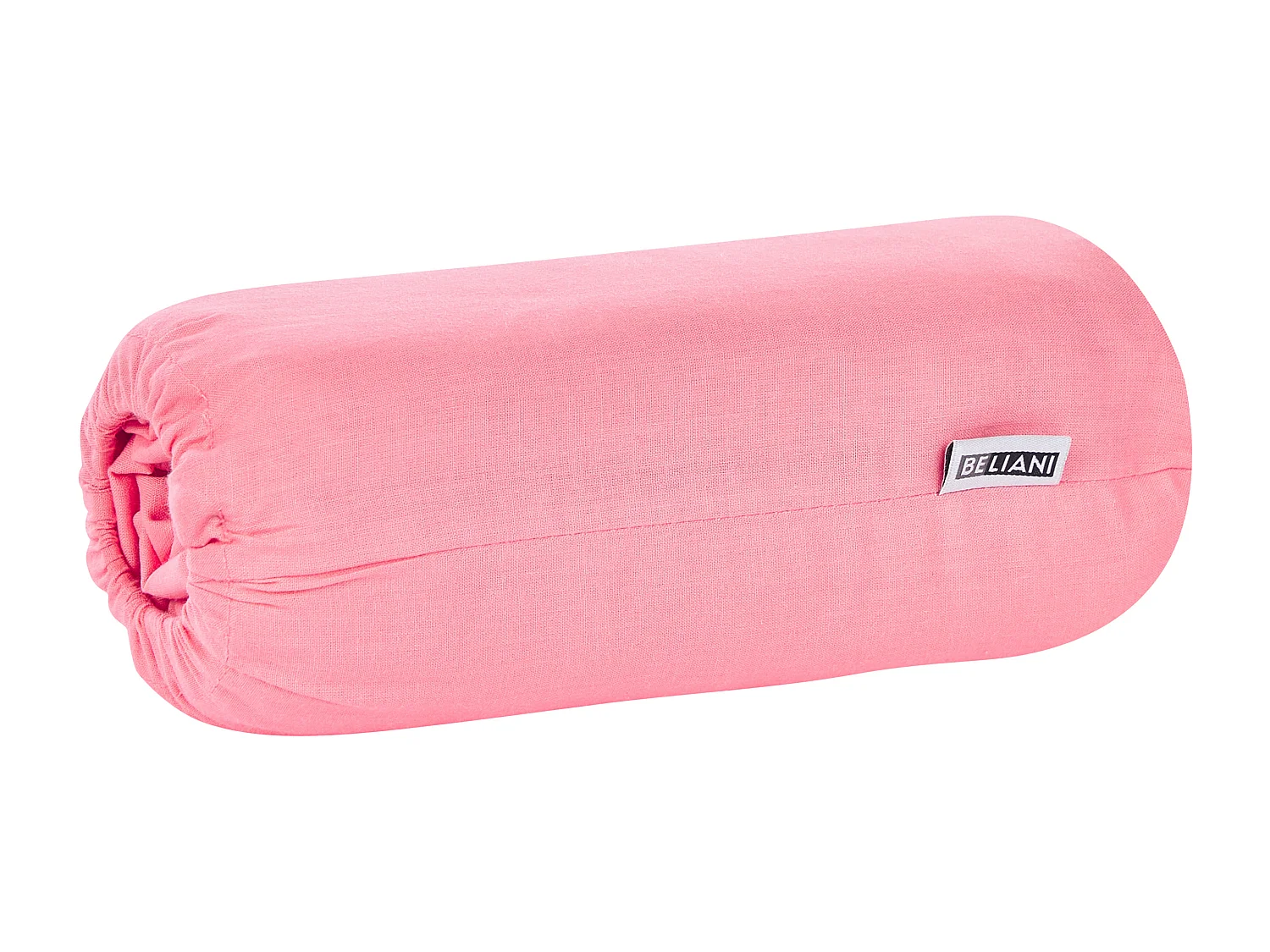 Drap housse JANBU Coton 140 x 200 cm Corail