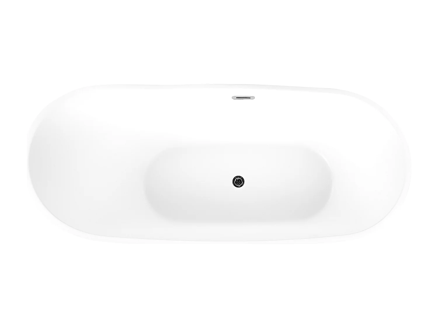 Baignoire îlot LONDRINA 170 x 75 cm Blanc