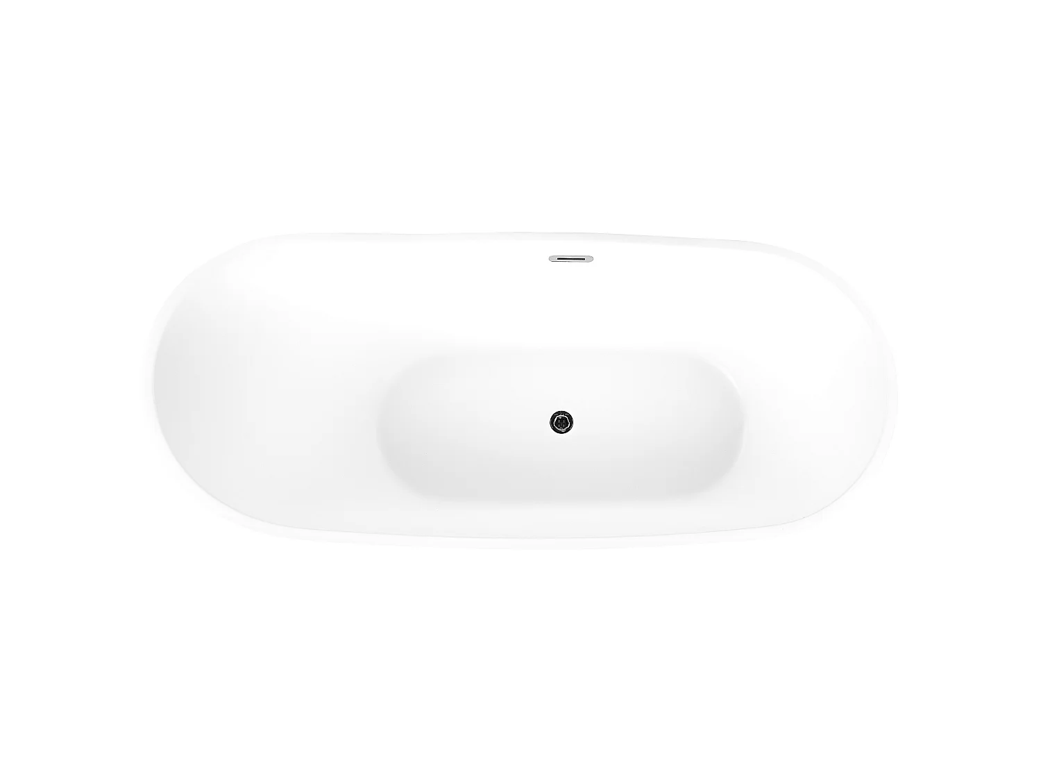 Baignoire îlot LONDRINA 170 x 75 cm Blanc