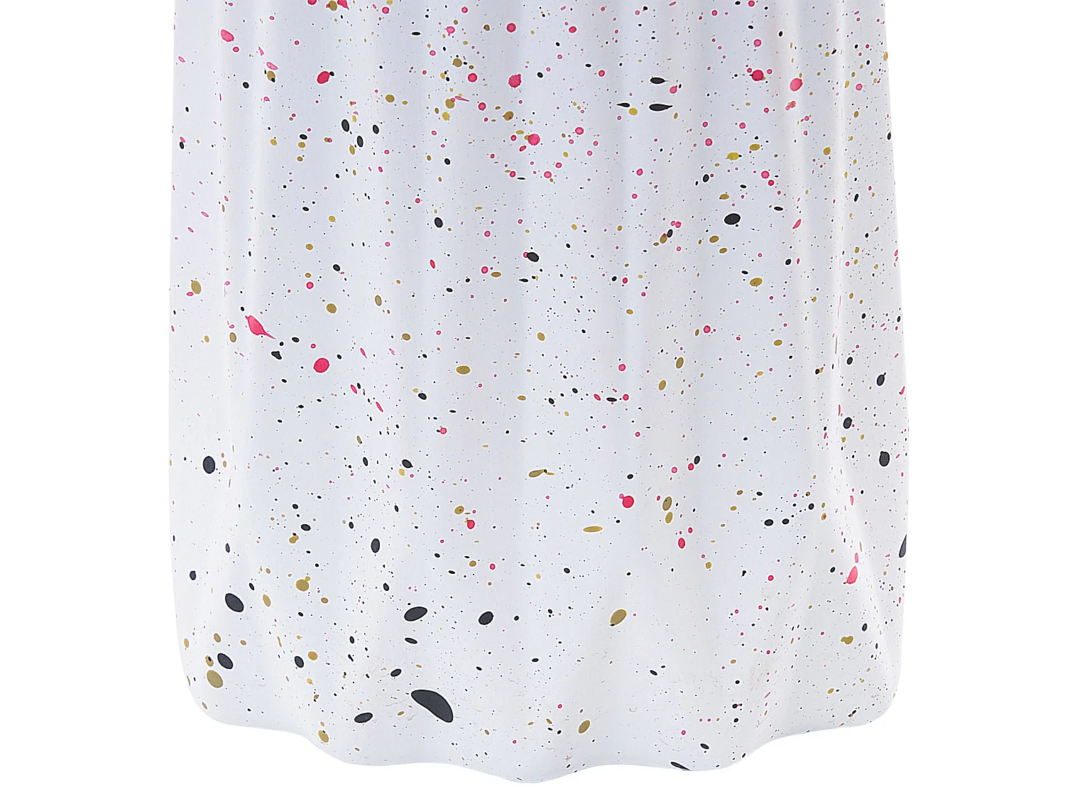 Jarro de flores AMALIADA Grés 24 cm Branco