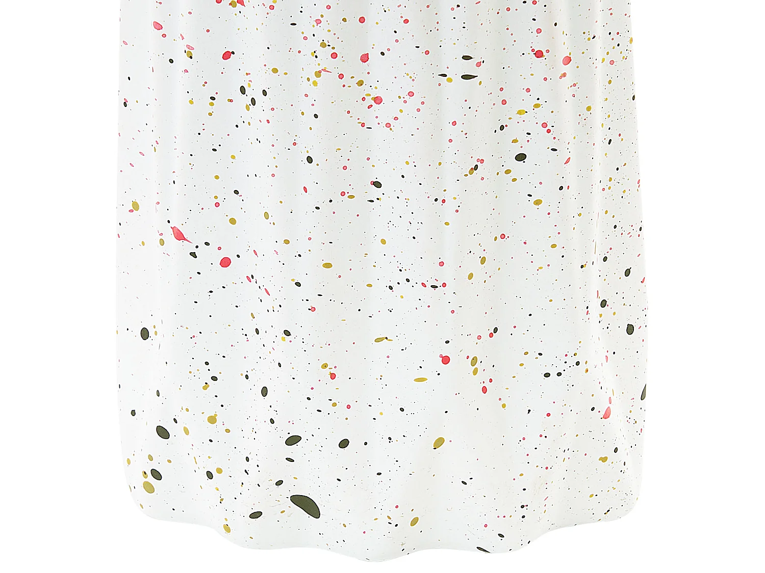 Jarro de flores AMALIADA Grés 24 cm Branco