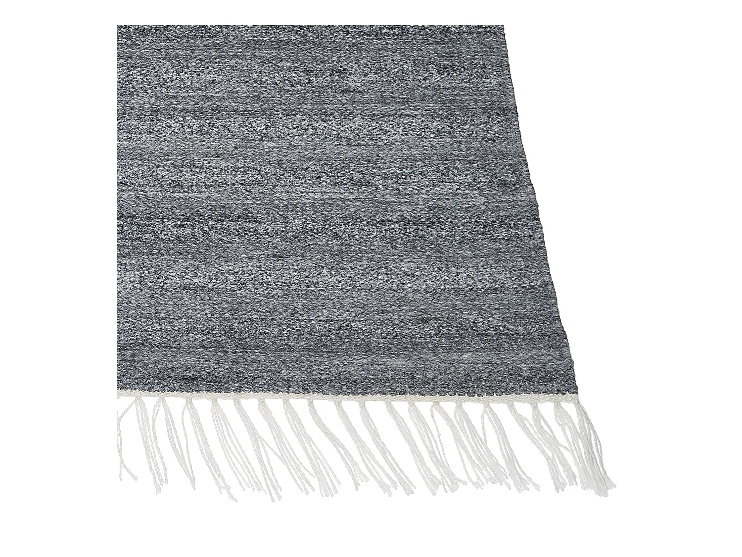 Alfombra gris 80 x 150 cm MALHIA