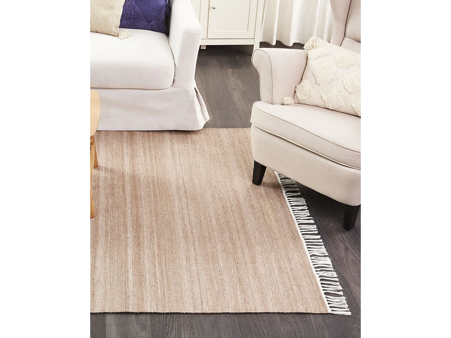Tapis MALHIA Beige sable 160 x 230 cm