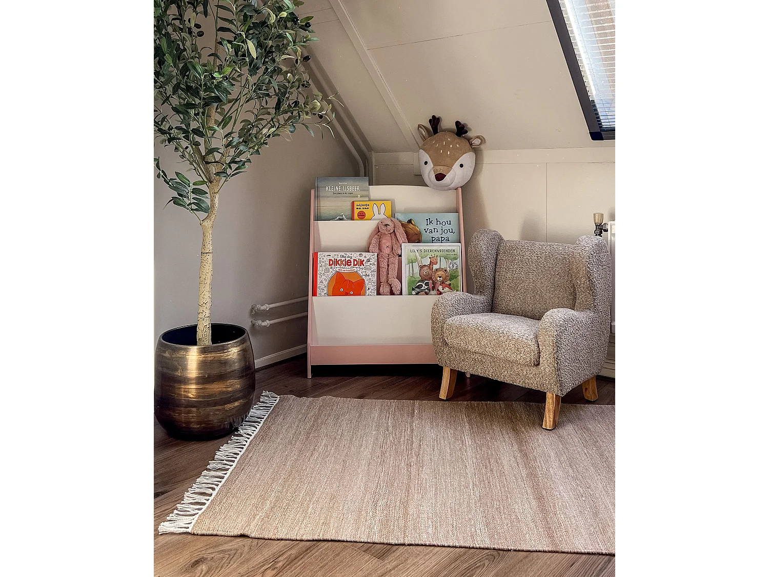 Teppich sandbeige 80 x 150 cm Kurzflor MALHIA