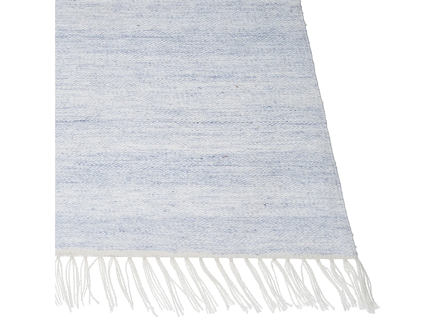 Vloerkleed synthetisch lichtblauw 80 x 150 cm MALHIA