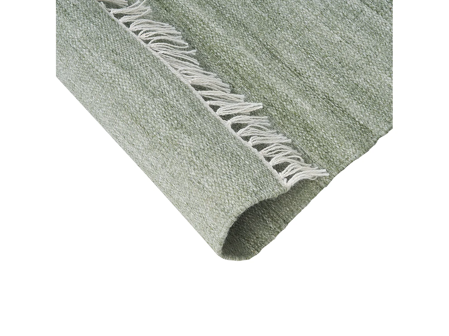 Vloerkleed synthetisch lichtgroen 160 x 230 cm MALHIA