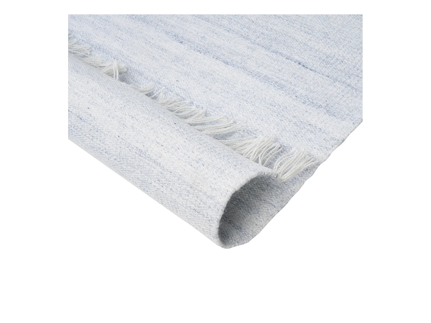 Teppich hellblau 160 x 230 cm Kurzflor MALHIA