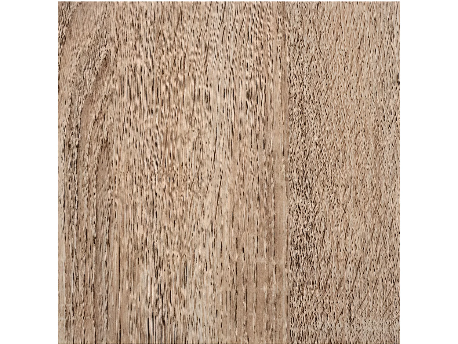 Meuble Étagère rectangulaire effet chêne naturel  H  34.5 cm - à poser ou mural