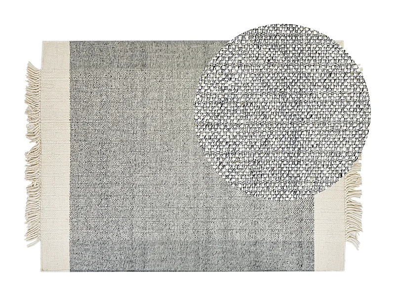 Tapis TATLISU Gris 140 x 200 cm Laine