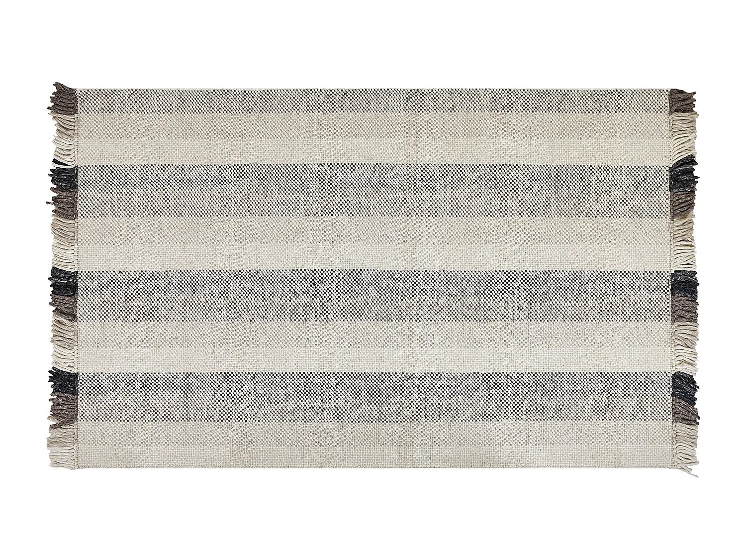 Tapis EMIRLER Blanc 140 x 200 cm Laine