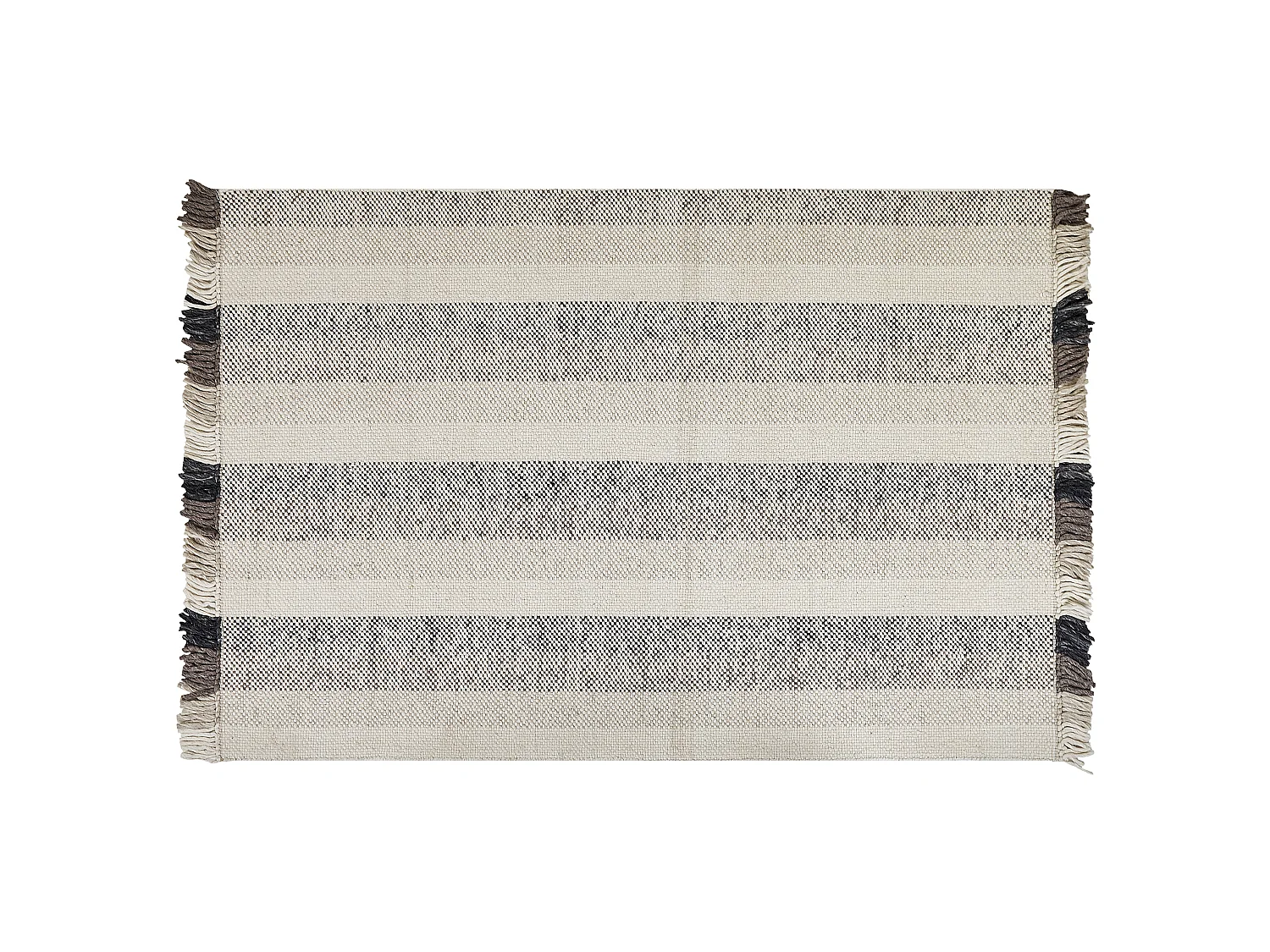 Tapis en laine blanc cassé 160 x 230 cm EMIRLER
