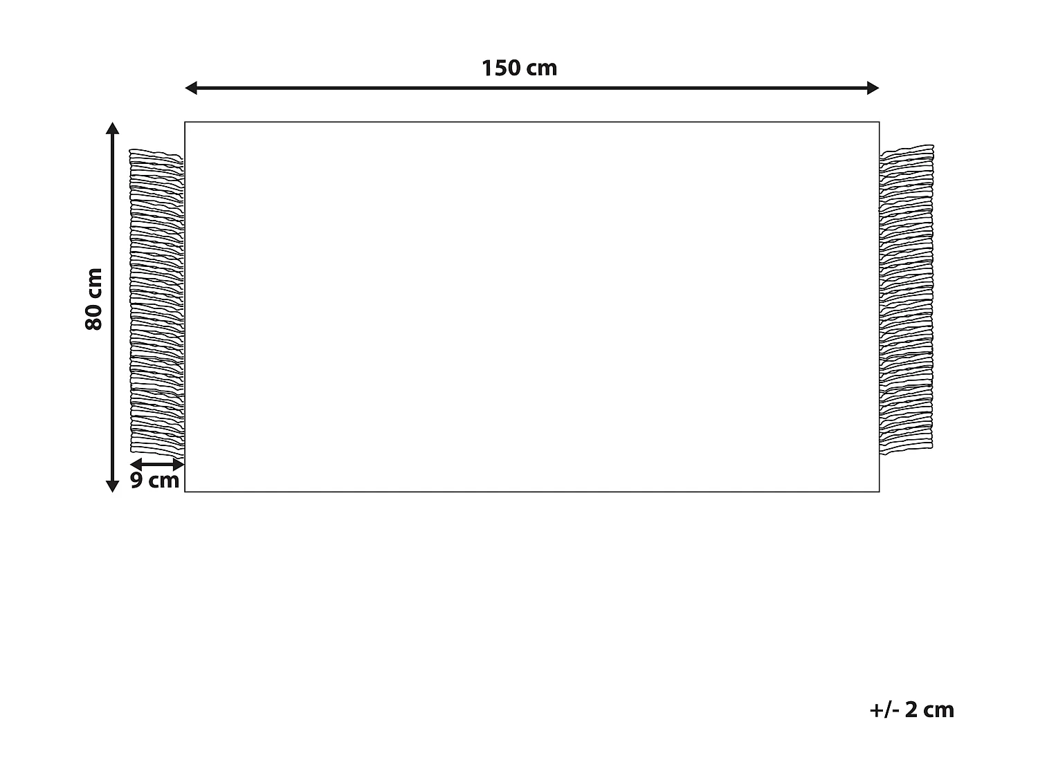 Dywan wełniany 80 x 150 cm szary ze złamaną bielą TATLISU