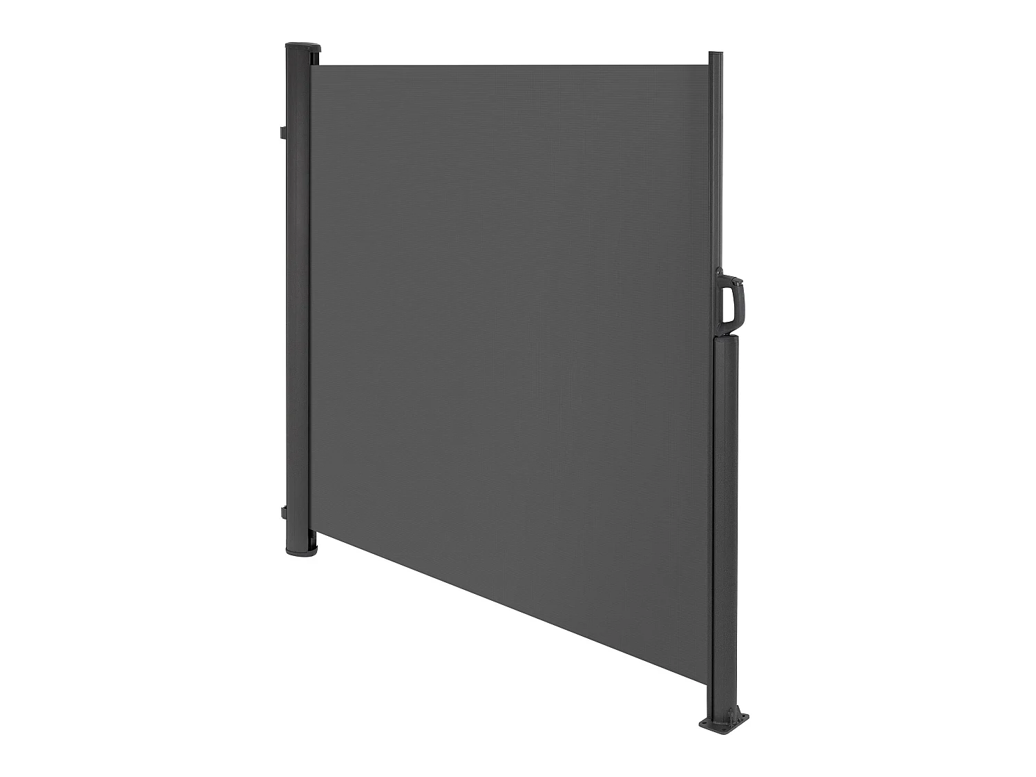 Store latéral alu de balcon brise-vue protection vie privée 1,6x3 m ECD Germany
