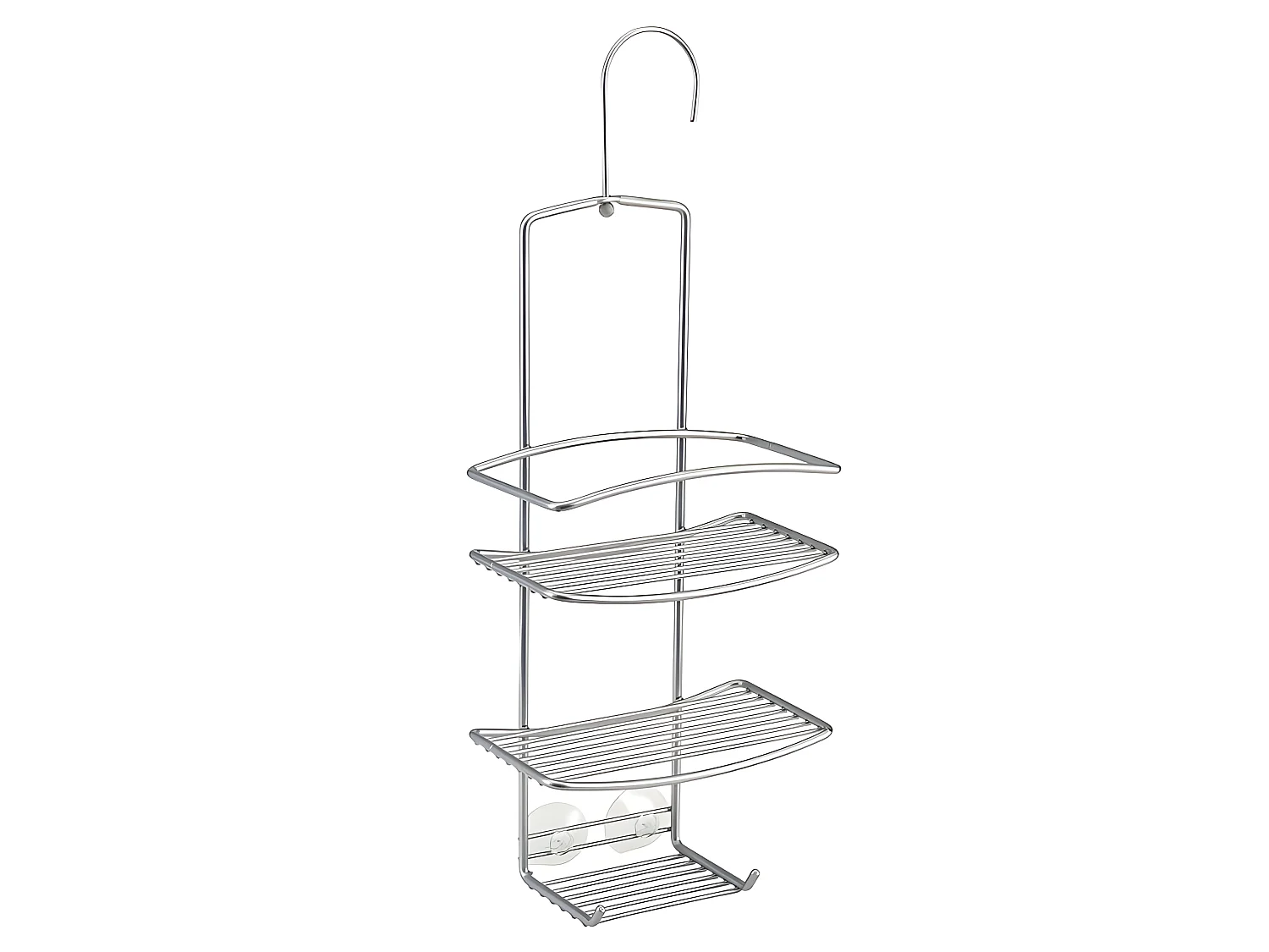 Saboneteira de Parede Onda Metaltex Prateada Polytherm®