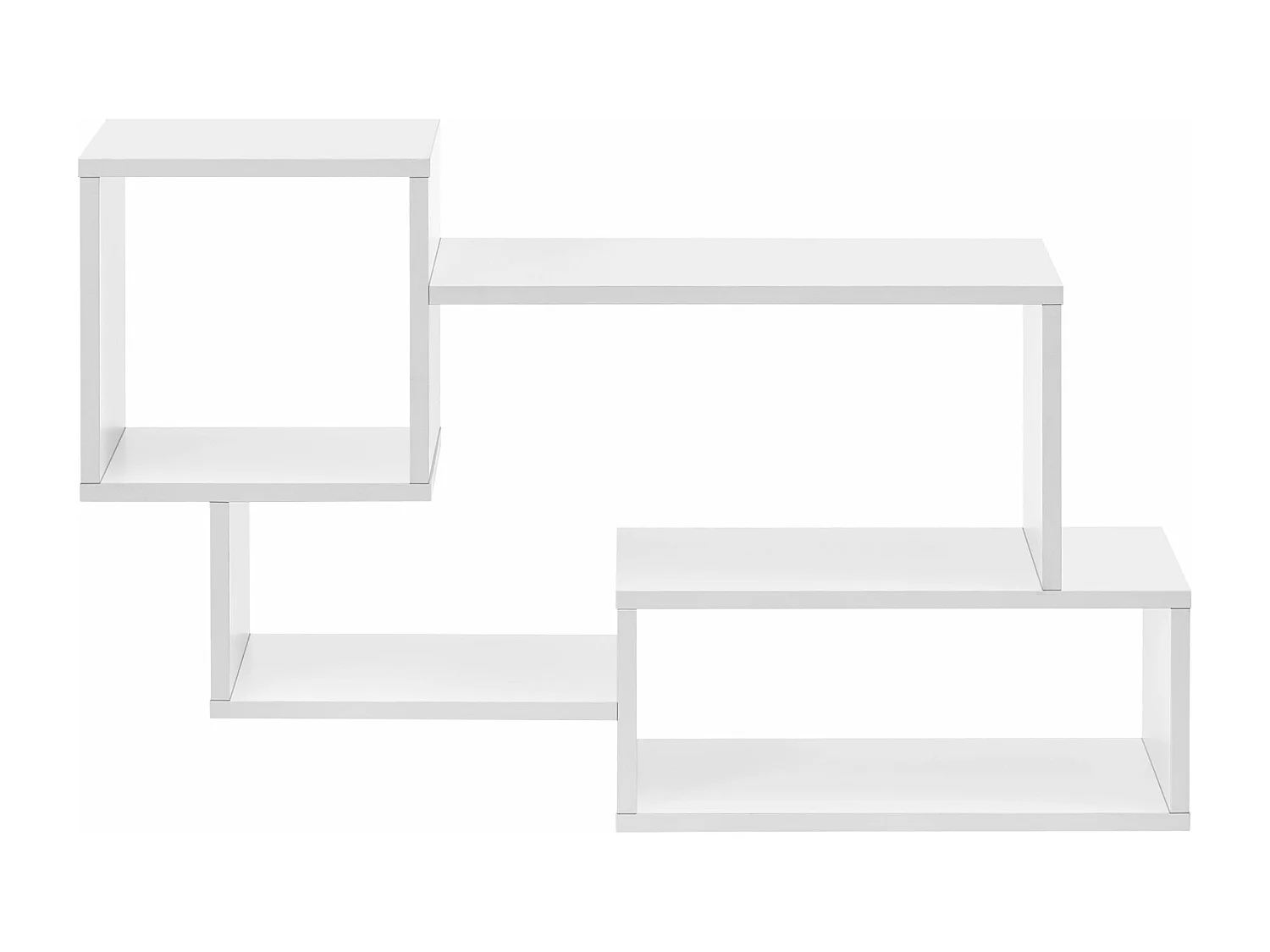 Étagère murale meuble mural blanche 87 x 18 x 54 cm 03_0005199