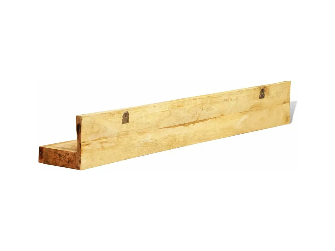 Étagère armoire meuble design bois marron 110 x 16 x 16 cm 2702085/2