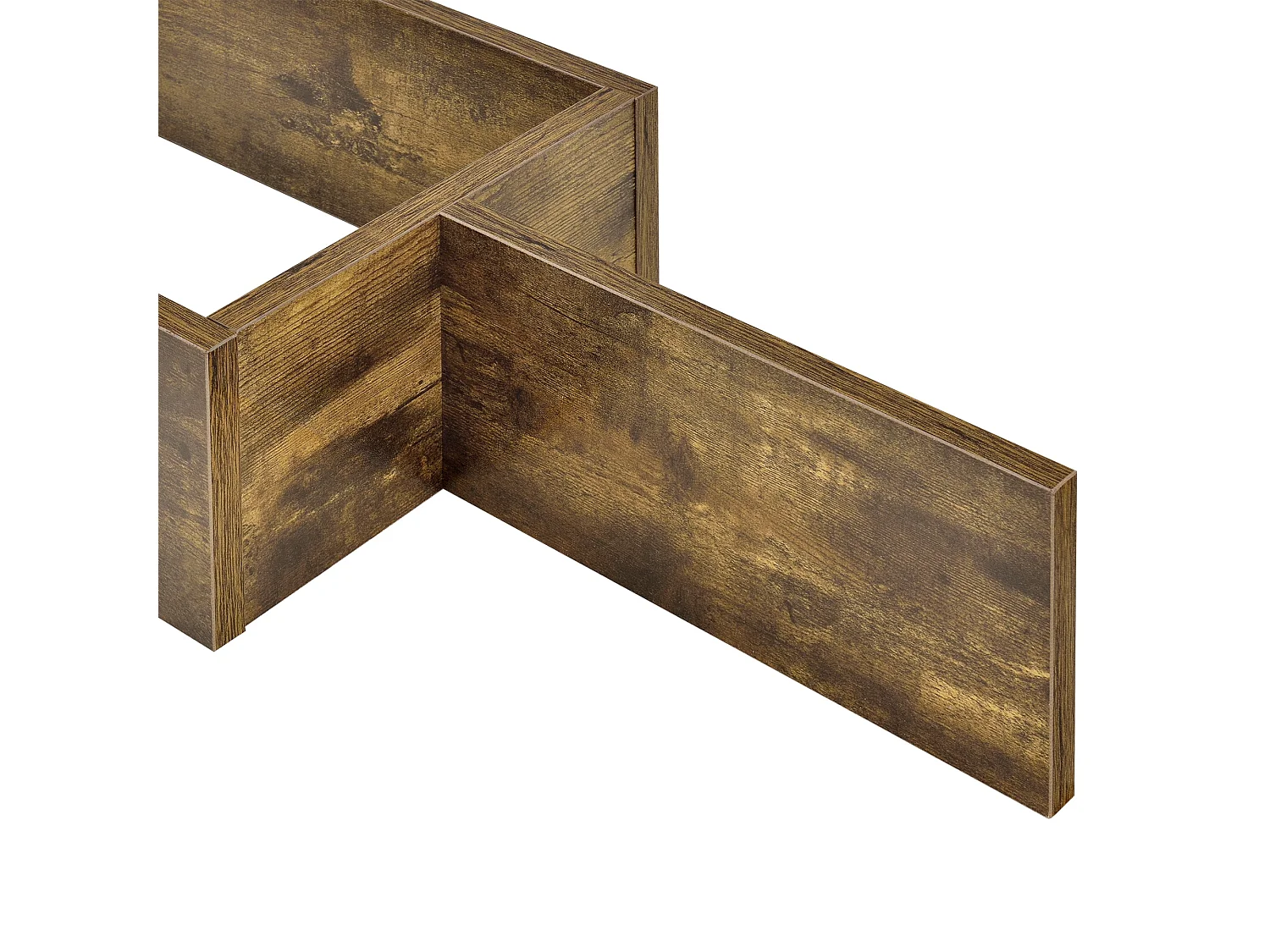 Étagère murale meuble design bois marron 104 x 14.5 x 49.5 cm 03_0005207