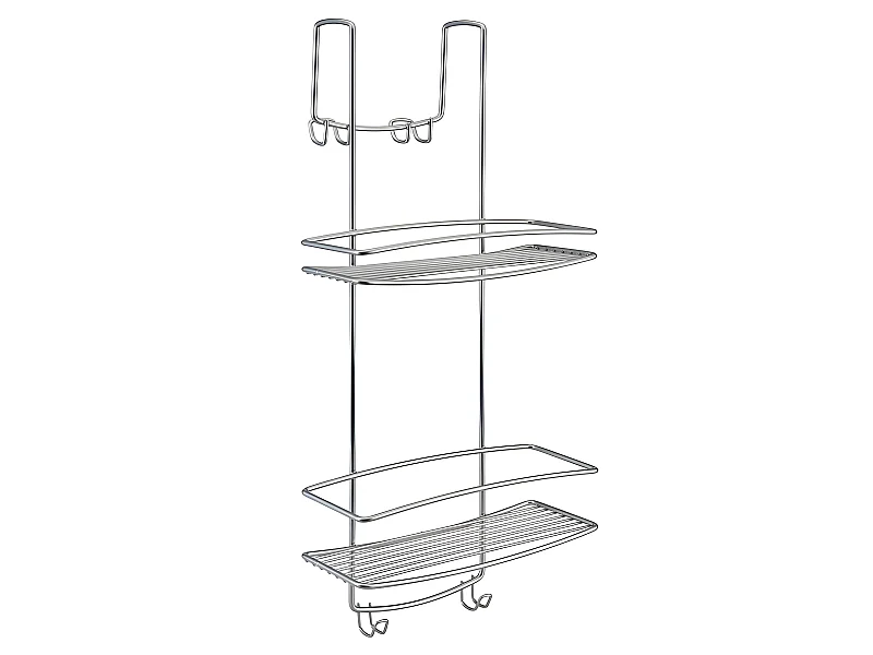 Wandzeephouder Serie Onde Metaltex Zilver