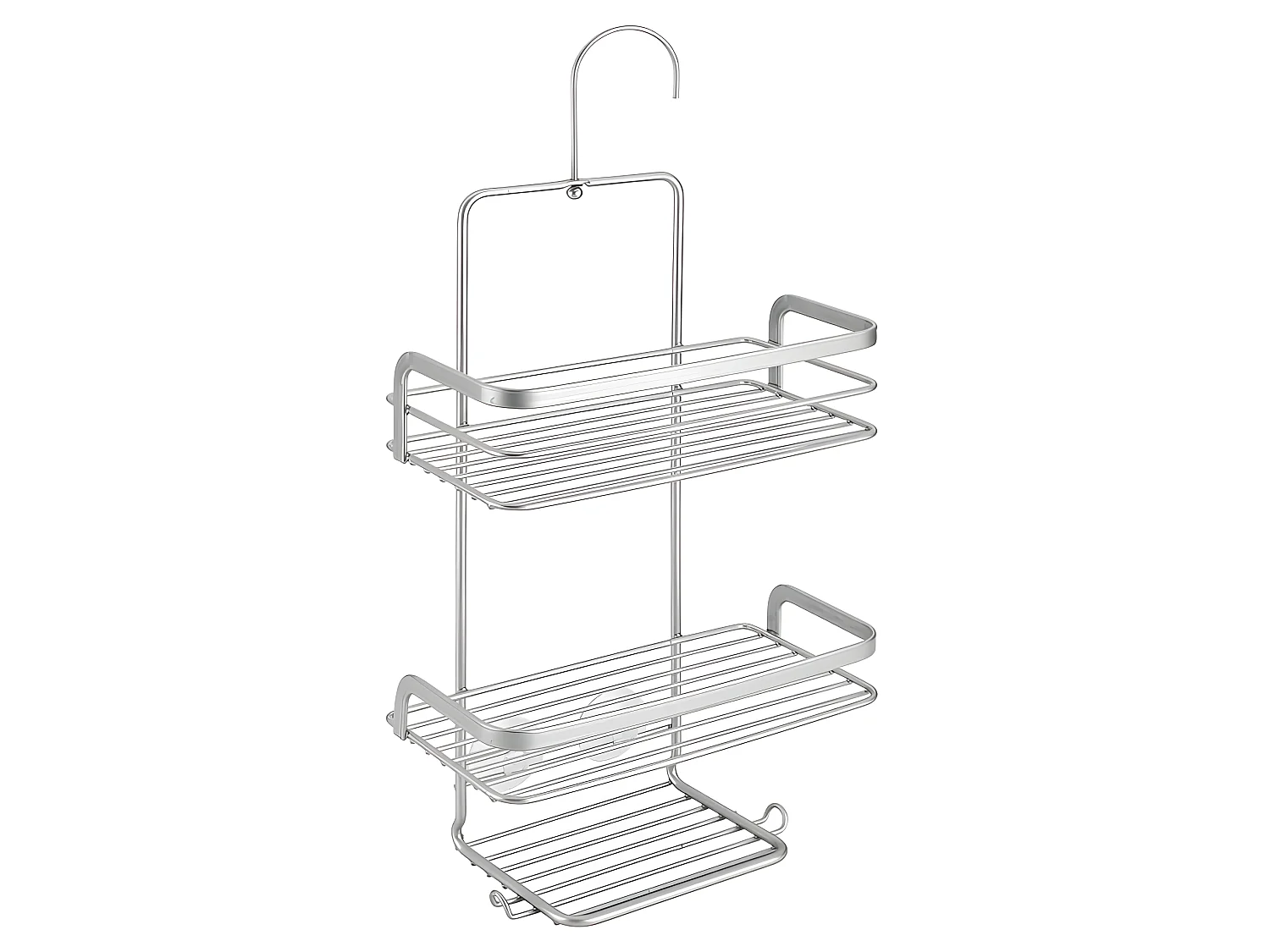 Duschseifenhalter Serie VIVA Metaltex Polytherm® Silber