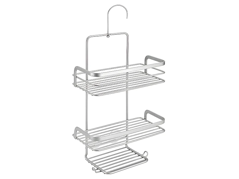 Duschseifenhalter Serie VIVA Metaltex Polytherm® Silber