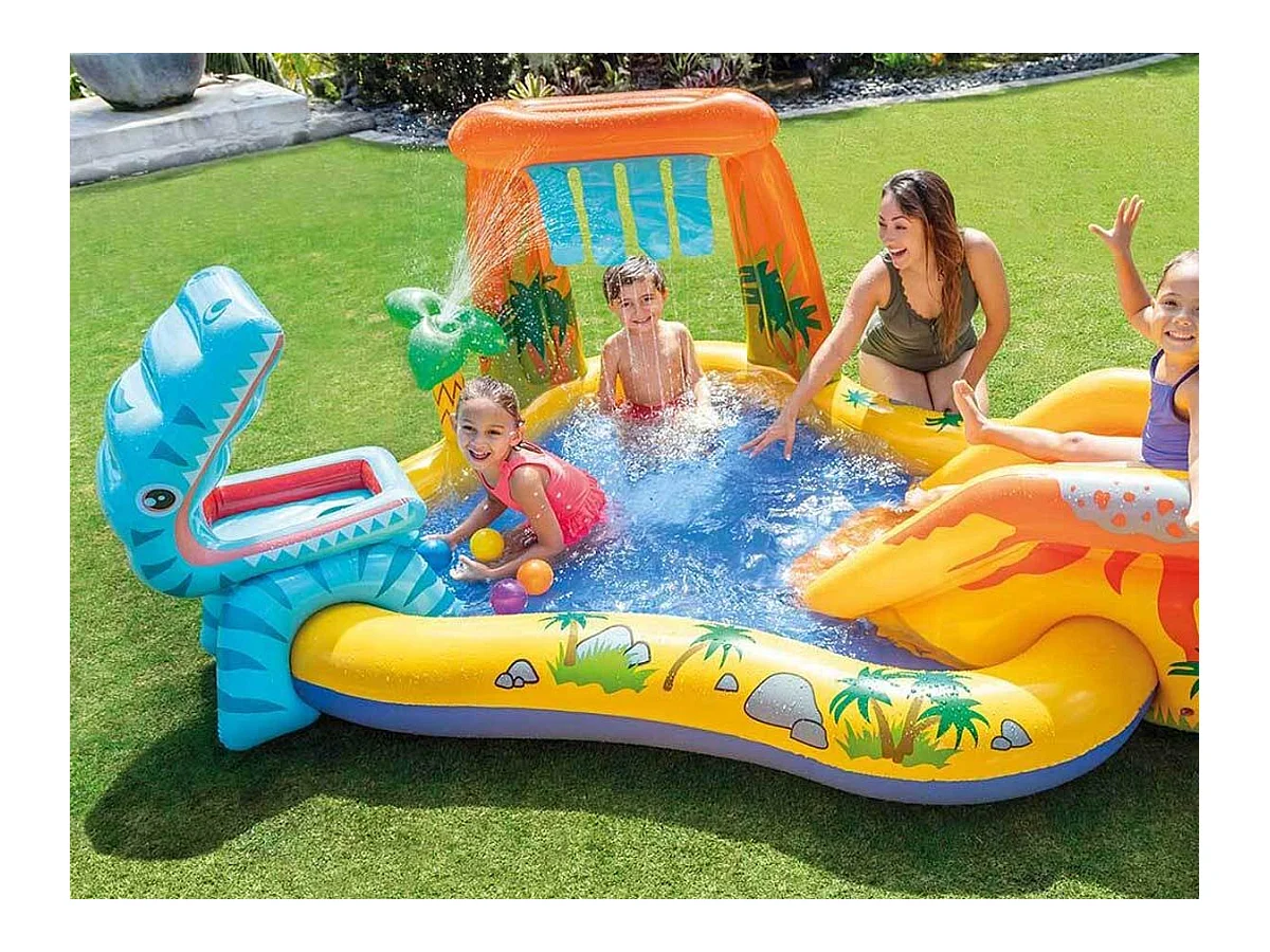 Aire de jeux gonflable Jurassic - Intex