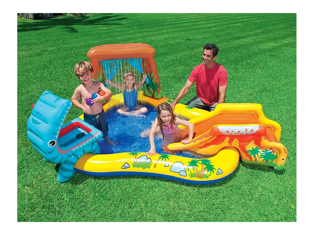 Aire de jeux gonflable Jurassic - Intex